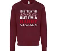 Non Voglio, Ma Sono Un Papà Felice Sweatshirt Uomo
