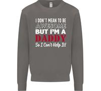 Non Voglio, Ma Sono Un Papà Felice Sweatshirt Uomo