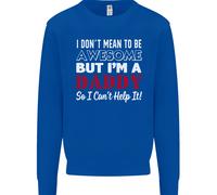 Non Voglio, Ma Sono Un Papà Felice Sweatshirt Uomo