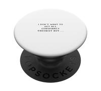 Non voglio ottenere tutti i teorici della cospirazione, ma... PopSockets PopGrip Adesivo