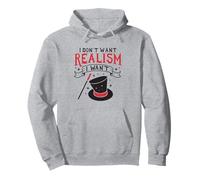 Non voglio realismo, voglio magia Felpa con Cappuccio
