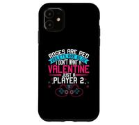 Non voglio un San Valentino solo un giocatore 2 Divertimento per i giocatori Custodia per iPhone 11