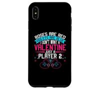 Non voglio un San Valentino solo un giocatore 2 Divertimento per i giocatori Custodia per iPhone XS Max