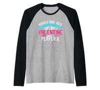 Non voglio un San Valentino solo un giocatore 2 Divertimento per i giocatori Maglia con Maniche Raglan