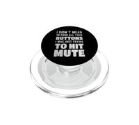 Non volevo premere tutti i pulsanti cercando di colpire mute PopSockets PopGrip per MagSafe