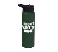 Non volevo venire Stainless Steel Insulated Water Bottle