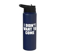 Non volevo venire Stainless Steel Insulated Water Bottle