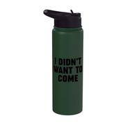 Non volevo venire Stainless Steel Insulated Water Bottle