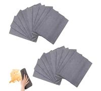 Non-Woven - Super Absorbent 11.8" x 11.8" Thickened Magic Cleaning Cloth, Streak-Free for Glass/Kitchen/Car | Reusable & Lint-Free (Gray,20PCS)