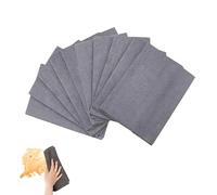 Non-Woven - Super Absorbent 11.8" x 11.8" Thickened Magic Cleaning Cloth, Streak-Free for Glass/Kitchen/Car | Reusable & Lint-Free (Gray,10PCS)