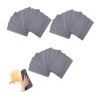 Non-Woven - Super Absorbent 11.8" x 11.8" Thickened Magic Cleaning Cloth, Streak-Free for Glass/Kitchen/Car | Reusable & Lint-Free (Gray,30PCS)
