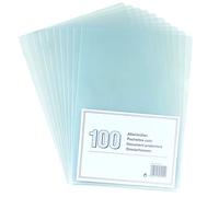NoName 5914114 - Cartellina portadocumenti, formato A4, confezione da 100