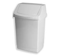 NONAME Koš odpadkový Click 50 l bílý,500024