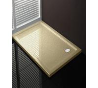 NONAME Piatto Doccia 60x100 cm Altezza 4 cm Colore Crema