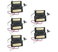 NONDK 10 pickup per chitarra elettrica 50/52 faced Humbucker pickup per chitarra elettrica a doppia bobina