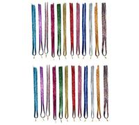 NONDK 2 fili di Oropel per Capelli con strumenti Kit di fili di Oropel in 12 colori, extension per capelli, glitter, Oropel