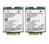 NONDK 2 schede di rete, modulo di scheda EM7345 4G LTE WWAN per X250 X1C W550 T450 X240 T440 Support per LTE/HSPA+ /EMEA