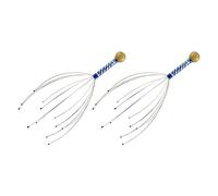 NONDK 2 x Massaggio testa di per terapia di rilassamento e sollievo dallo stress