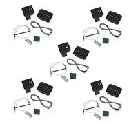 NONDK 5X Preamplificatore per chitarra acustica Equalizzatore -17A con Sintonizzatore di Procedura Digitale Equalizzatore