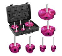 NONDK 6 Pezzi Alesatore per Tubi In PVC, Alesatore per la Pulizia Dei Tubi In PVC per un Piano di Riparazione Dei Tubi Durevole e Facile da Installare