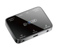 NONDK Adattatore per scheda audio stereo universale per illuminazione/tipo C per trasmissione in, artefatto karaoke e microfono