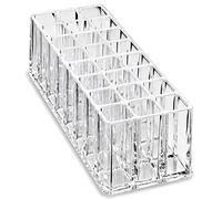 NONDK Beauty Scent Holder 24 Space Clear Tall Organisation Container Storage Organizer Acrilico Porta Profumi da Viaggio