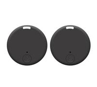 NONDK Confezione da 2 Mini Tracker GPS Bluetooth 5.0 Dispositivo Antiperdita Intelligente Wireless Bluetooth Mobile Tracker Portafoglio con Chiave per Animali Domestici B