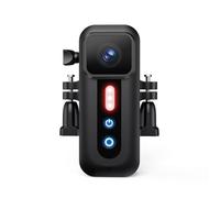 NONDK Fotocamera per il corpo 1080P, videocamera da cruscotto con registrazione video, piccola e compatta, telecamera WiFi con registratore di biciclette, telecamera per ciclismo in bicicletta