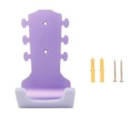 NONDK Gancio per appendere chitarra, supporto da parete per chitarra, ukulele, gancio metallico antiscivolo, accessori per chitarra, colore