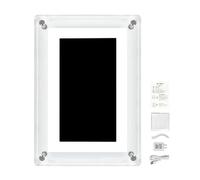 NONDK Lettore video da 7 pollici, display IPS da 1500 mAh, memoria 4Gb, foto digitali, lettore video desktop, spina europea