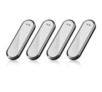 NONDK Luce della portiera 'automobile, proiettore di segnalazione della luce della porta a LED per auto, luce a 7 colori a LED luce della soglia della porta di avvertimento per auto (4 pezzi)