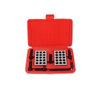 NONDK Macchina Fresatrice Parallela per Metalli Pad Metric Milling Machine Pad 25-50-75mm 23 Fori Calibro Gauge Block Fresatrice Utensile