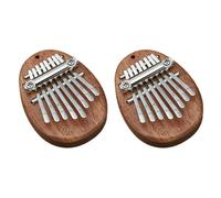 NONDK Mini Kalimba Mini Pianoforte da Pollice Strumento per Piano Dito Portatile per Principianti 8 Toni C