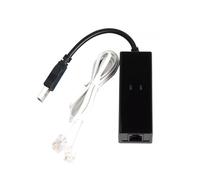 NONDK Modem Fax, Controller per modem esterno USB2.0 56K, Modem USB Plug & Play, Standard ed Esteso Secondo Istruzioni (Porta singola)