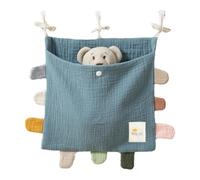 NONDK Organizer laterale per letto, borsa di immagazzinaggio per letto di cotone, borsa di stoccaggio, borsa sospesa per, vestiti giocattolo per pannolini,G