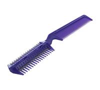 NONDK Pettine in plastica per parrucchiere con in metallo taglierina
