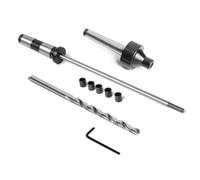 NONDK PM-002/MT1 Kit Mandrino Penna con 5 Bocchette, Punta da 7 mm e Protezione Mandrino, MT1 per Carpenteria