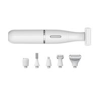 NONDK Rasoio di precisione per zona ittima 6 in 1, contorno bikini, palle da barba sensibili, rasoi per pubblici, rasoi per barba e viso