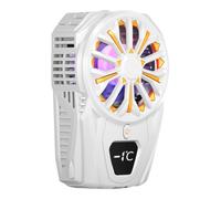 NONDK Refrigeratore per telefono ventilatore di raffreddamento per telefono cellulare radiatore a semiconduttore ricaricabile con display digitale dispositivo di raffreddamento del telefono,