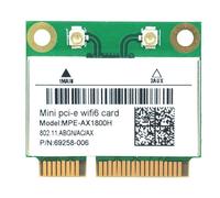 NONDK RTL8852BE WIFI6 AX1800M WiFi Bluetooth5.2 Adattatore per scheda WiFi Dual Band 2.4GHz/5GHz 802.11ax per Win10/Win11