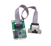 NONDK Scheda di Rete Mini PCIE Gigabit Scheda di Rete Gigabit Ethernet Adattatore di Rete RJ45 Adattatore Ethernet di Chip I210AT