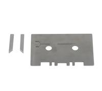 NONDK Set di Calibri per Cassette per Allineamento Meccanico Kit di Calibri Guida Ad Alta Precisione con 2 Barre di Controllo In Lega di Alluminio Facile da Installare