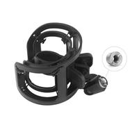 NONDK Supporto regolabile per microfono con supporto antiurto per tutti i microfoni, dimensioni da 20 mm a 65 mm, vite da 3/8