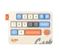 NONDK Sxs-K809 Tastiera Meccanica Joystick Definito Macro Lega di Alluminio Hot Collegamento Rgb Tastiere per Gioco Personalizzato Laptop B