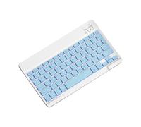 NONDK Tastiera retroilluminata da 10 pollici, mini tastiera silenziosa portatile Bluetooth per telefoni cellulari, tablet e portatili, tastiera wireless H