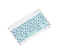 NONDK Tastiera retroilluminata da 10 pollici, mini tastiera silenziosa portatile Bluetooth per telefoni cellulari, tablet e portatili, tastiera wireless D