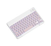 NONDK Tastiera retroilluminata da 10 pollici, mini tastiera silenziosa portatile Bluetooth per telefoni cellulari, tablet e portatili, tastiera wireless G