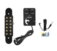 NONDK Trasduttore per chitarra classica acustica con chitarra a 12 fori di suono con amplificatore di collegamento