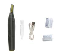NONDK Trimmer per capelli elettrici del naso per gli uomini, portatile, ricaricabile tramite USB, taglierina dei capelli del naso e 'orecchio, strumento di taglio professionale