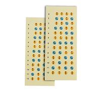 NONDK Ukulele Adesivo Decalcomanie per Decalcomanie in Tastiera per Ukulele Beginners 2Pack